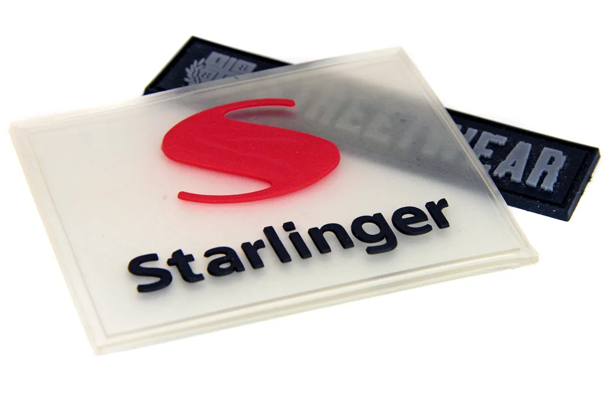 Transparenter Weichgummi-Patch